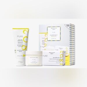 Beekman 1802 PURE Goat Milk Skincare Travel Set - White & Yellow